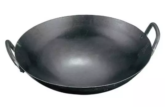 Yamada iron hammered Chinese pot 54cm two-handed (thickness 1.6mm)