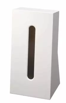 Ямадзаки Индастриал (Ямадзаки) тело: Чехол для салфеток из АБС-смолы, прямоугольный, белый, прибл.