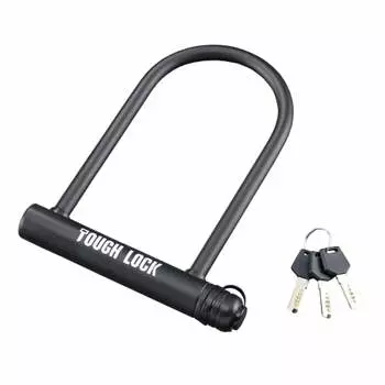 YAMAHA Bike Lock TOUGH LOCK YL-04 Shackle Lock Black Q5K-YSK-107-T11