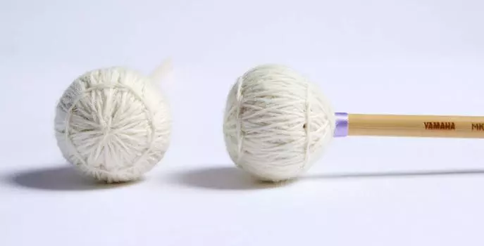 YAMAHA клавишная колотушка Keiko Abe Signature Extra Soft MKA-09