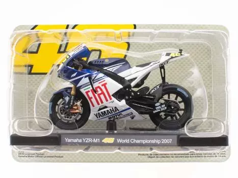 Yamaha Rossi Collection MotoGP Rossi Collection Yamaha Motorcycle 1/18 YZR-M1 2007#46 [Item]