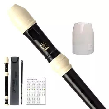 YAMAHA Сопрано Блокфлейта Немецкий Антибактериальный Набор Колпачков Yamaha YRS-37III