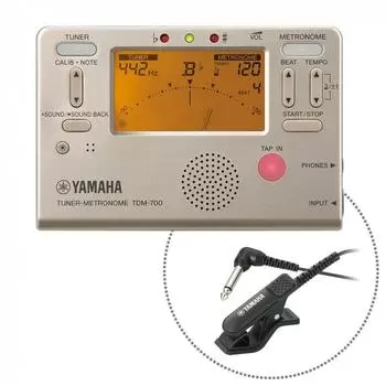 YAMAHA TDM 700GM YAMAHA TUNER Двойная функция, которая позволяет использовать Metrone TUNER и Metrone одновременно