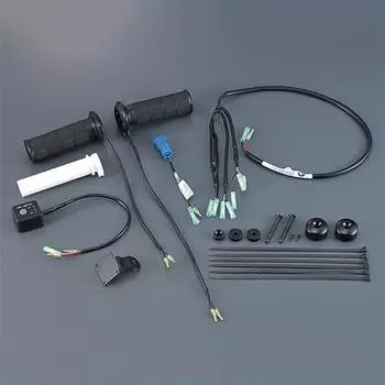 YAMAHA Vino Подогреваемая ручка (XCH50) Комплект, Черный, 9079H-66006 чёрный