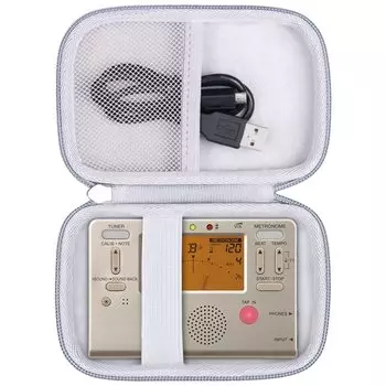Yamaha YAMAHA Storage Case Совместимый тюнер Метроном Khanka (Только случай/только случай) TDM-710GL/TDM-700G/KORG ТМ-60 ТМ-50 (Серый)