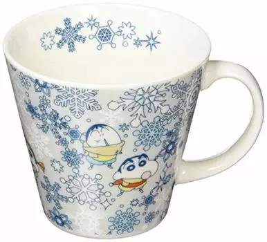 Yamaka Shoten Crayon Shin-chan Crayon Style Mug Winter CS14-11
