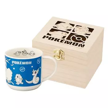Yamaka Shoten Monster Деревянный Подарок 9 x 8 350 Разное Серия Pocket Pokemon Кружка, Большая, Коробка, Прибл.. см, мл, Дракон, Покемон, Товары, Товары, синий