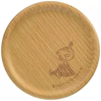 Yamaka Shoten MOOMIN Wooden Coaster Little My Pattern Moomin Goods Scandinavian Day Present Mother s MM792-346