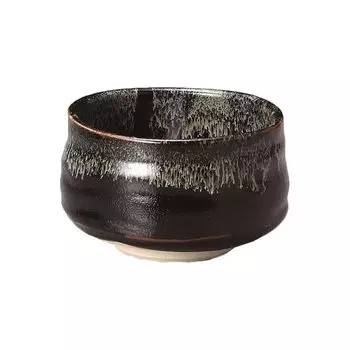 Yamakiikai Iguchi Yuzu Tenmoku Matcha Tea Bowl Y1541 чёрный
