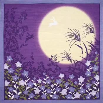 Yamako Flower Scenery Small Furoshiki Autumn 50 x 50cm 88081