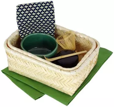 Yamako New Tea Ceremony Chaki Matcha Set Aya Oribe Bowl 80618