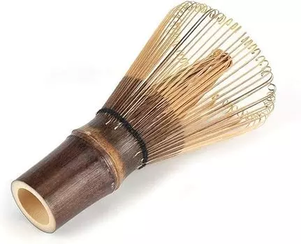 Yamamoto Bamboo Craftsman Японская чайная церемония Посуда Chasen Черный бамбук Kazuho (ЯМАМОТОТАКИЗАИКУЯ) (Чейзен) фиолетовый