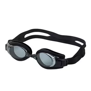 Yamamoto Kogaku Adult Swimming Goggles Prescription Goggles Prescription Lens UV Protection Silicone Made in Japan Black ASSOA Free Size -4.0