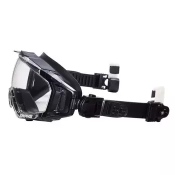 Yamamoto Optical YAMAMOTO High Spec Model Quick Belt Professional Use Rescue Goggles Type Mounted Type Black Hard Coat Inner Super Water Repellent