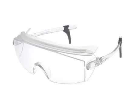 Yamamoto Optical YAMAMOTO Safety Lens with Top Shade Clear Hard Coat Made in UV Protection SN-735 Glasses, & Sides, PET-AF (Double-sided Anti-fog),