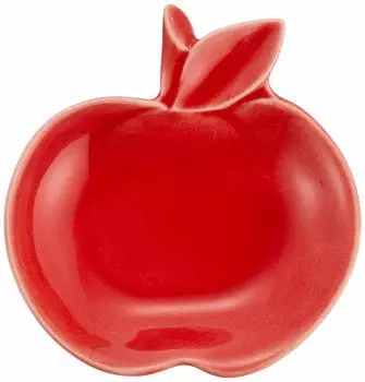 Ямани Маленькая тарелка Красная 10.7 Яблоко Фасоль Маленькая тарелка 3515317