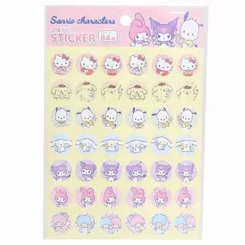 Yamano Paper Industry Sanrio Characters Done Reward Sanrio [Well Sticker] Sticker/Mix