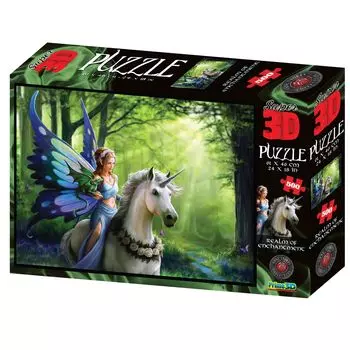 Yamasan Prime 3D Unstokes Magic Kingdom Finished 61 x 46cm 500 Pieces 10095, Size /