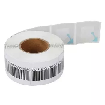 Yamasan Security Security 4 x 4 250 Предотвращение краж в магазинах для различных товаров Бирки, наклейки, стираемые, см, штук, штрих-код, покупки,