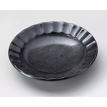 Yamashita Craft Черный Кристалл Шиноги Тарелка 3.0 246-42-356