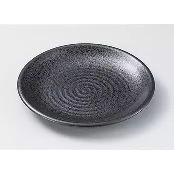 Yamashita Craft Crystal Black Plate 6.0 224-8-116