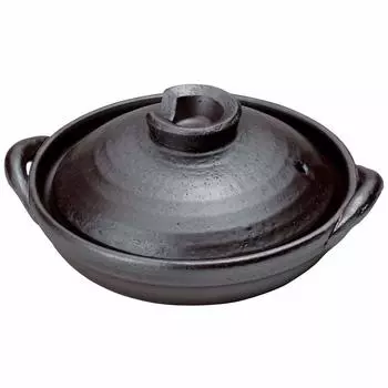 Yamashita Crafts Глиняный горшок керамический xx 8 см Железная глазурь 6 керамическая тарелка 15035110 22,5 18,5 (тело 4,2 см) Нет.