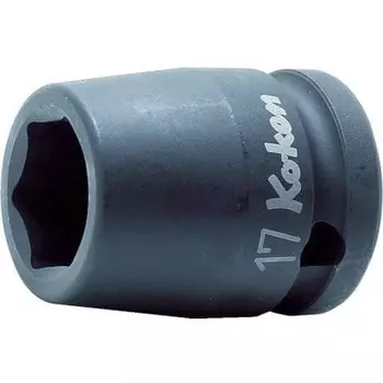 Yamashita Industrial Research Institute (Ko-ken) Impact Socket Hexagonal 14400M-22 Opposite Side Dimensions: 22 x Drive Angle: 12.7 x Total Length: 38