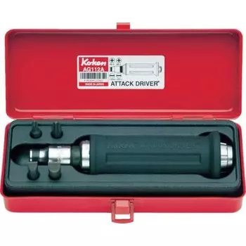 Yamashita Industrial Research Institute Koken Attack Driver Set 6 шт AG112A 6 шт 1/2 (12.7mm) КВ.