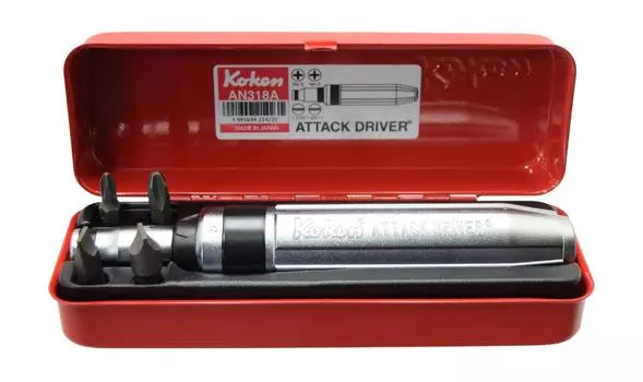 Yamashita Industrial Research Institute Koken Attack Driver Set 6 предметов AN318A 3/8 (9.5mm) КВ.
