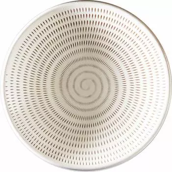 Yamashita Kogei Medium plate Tobi x Koishiwara ware plate 45025760 15 H3.5cm 5-inch
