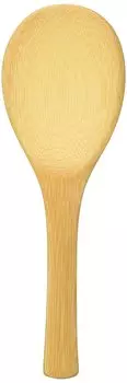 Yamashita Kogei Rice scoop Natural W7 x D21cm Made in Japan Bamboo scoop Top Medium Beeswax 262213