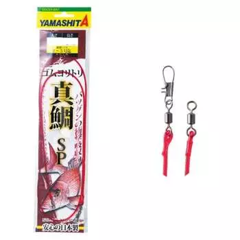 YAMASHITA Rubber Yoritori Red Sea Bream SP 2mm 1m 565-867
