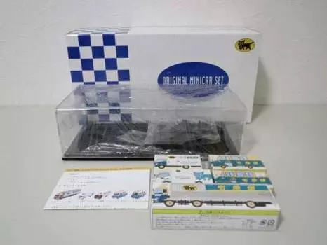 Yamato Transport Tomica размер мини-автомобиль набор из 5 с витриной большой движущийся крутой курьерский автомобиль автомобиль [грузовик 10т, транспортное средство, транспортное средство, проходной W,