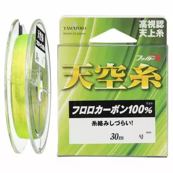 YAMATOYO Fluorocarbon Line Fluoro Sky Thread 30m Yellow No. 0.6
