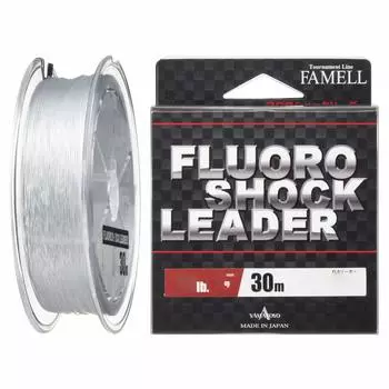 YAMATOYO Leader Fluoroshock Leader Fluorocarbon 30m 14 50lb Clear No. чистый