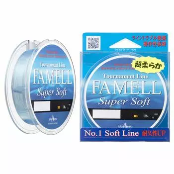 YAMATOYO Nylon Line Famel Super Soft 150m 16lb Pearl Blue No. 4.0