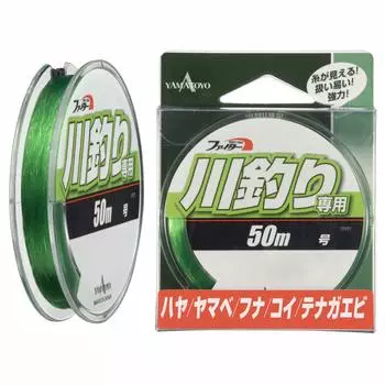 YAMATOYO Nylon Line for River Fishing 50m 1 4lb Lime Chart No.