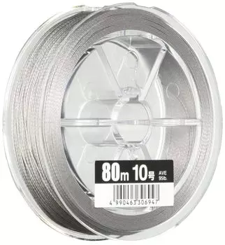 YAMATOYO PE Line PE Tough Game 80m 10 95lb Gray No.