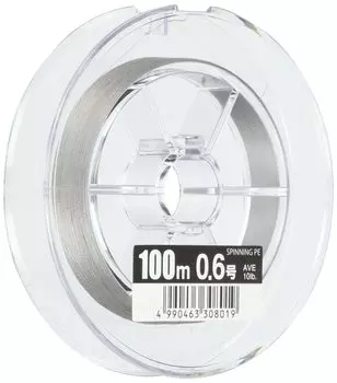 YAMATOYO PE Line Spinning PE 100m 10lb Gray No. 0.6
