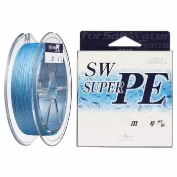 YAMATOYO PE Line SW Super PE 150m 1 15lb 4 pieces Blue No.