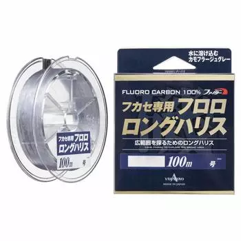 Yamatoyogus Line Fluorolong Harris for Fucus Camouflage Gray 100m (YAMATOYO) No. 1.75