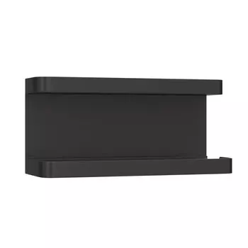 Магнитный держатель для зонта Yamazaki 5042 с подставкой, черный, прибл.. W20XD7XH9.5cm Умная стойка для зонта Входная дверь Хранение с крючками