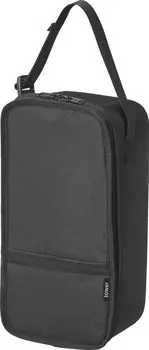 Yamazaki Чехол для хранения парового утюга Черный Ш18 х Г14 х В33см включая Tower Портативный тип Чехол Подвесное хранение 10138 (не справиться) Полужесткий чёрный