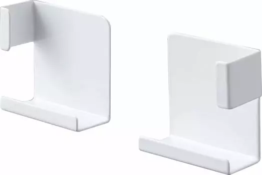 Ямазаки Дзицугё (Ямадзаки) Магнитный держатель для планшета в ванную, туман, белый, прибл.. W5.2XD2.5XH5см, Туман, Крепится с помощью зажима, Совместим с различными