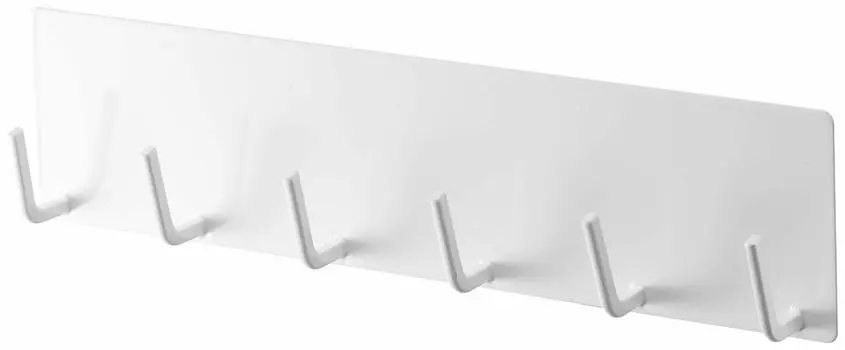 Ямазаки Дзицугё (Ямадзаки) Магнитный крючок для кухонных принадлежностей KT-TW LF, прибл.. Ш24,5XГ3,5XВ6 см, белый