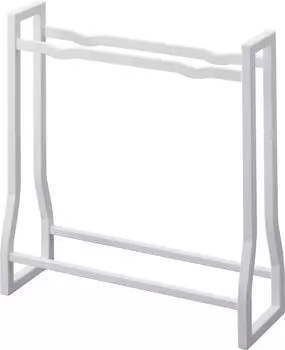 Ямазаки Дзицугё (Ямадзаки) Стойка для гантелей белая, Ш52 x Г17 x В54,3 см, башня [готовый продукт, сборка не требуется] Хранение товаров для тренировки мышц