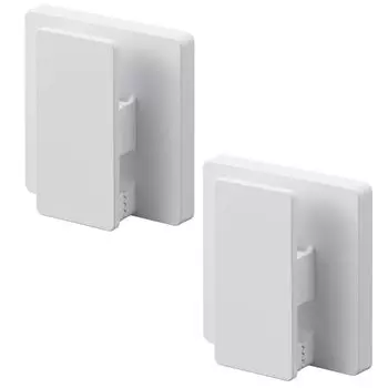 Ямазаки Дзицугё (Ямазаки Дзицугё) Набор из 2 широких зажимов для кинопленки, белый, прибл.. Ш6 x Г2.5 x В6см (за штуку) MIST MIST Зажим и хранение трубок также можно