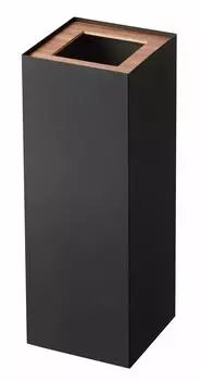 Мусорный бак Yamazaki Industrial, квадратный, длинный, коричневый, приблизительный. W22XD22XH60см RIN мусорный контейнер пылесборник тонкий 4530