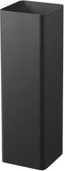 Yamazaki Jitsugyo 1579 Square Black Ш15 x Г15 x В48 см Умная тонкая стойка для зонта со съемным поддоном для воды чёрный