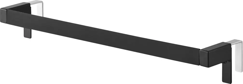 Yamazaki Jitsugyo 1811 Kitchen Towel Hanger Bar Wide Black x x H5cm Tower Towel Rack Towel Hanger Anti-Slip W35.5 D5.3 ~ 8.5 чёрный